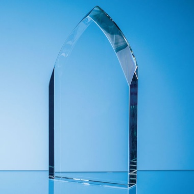 Optical Crystal Flat Arch Award 24cm